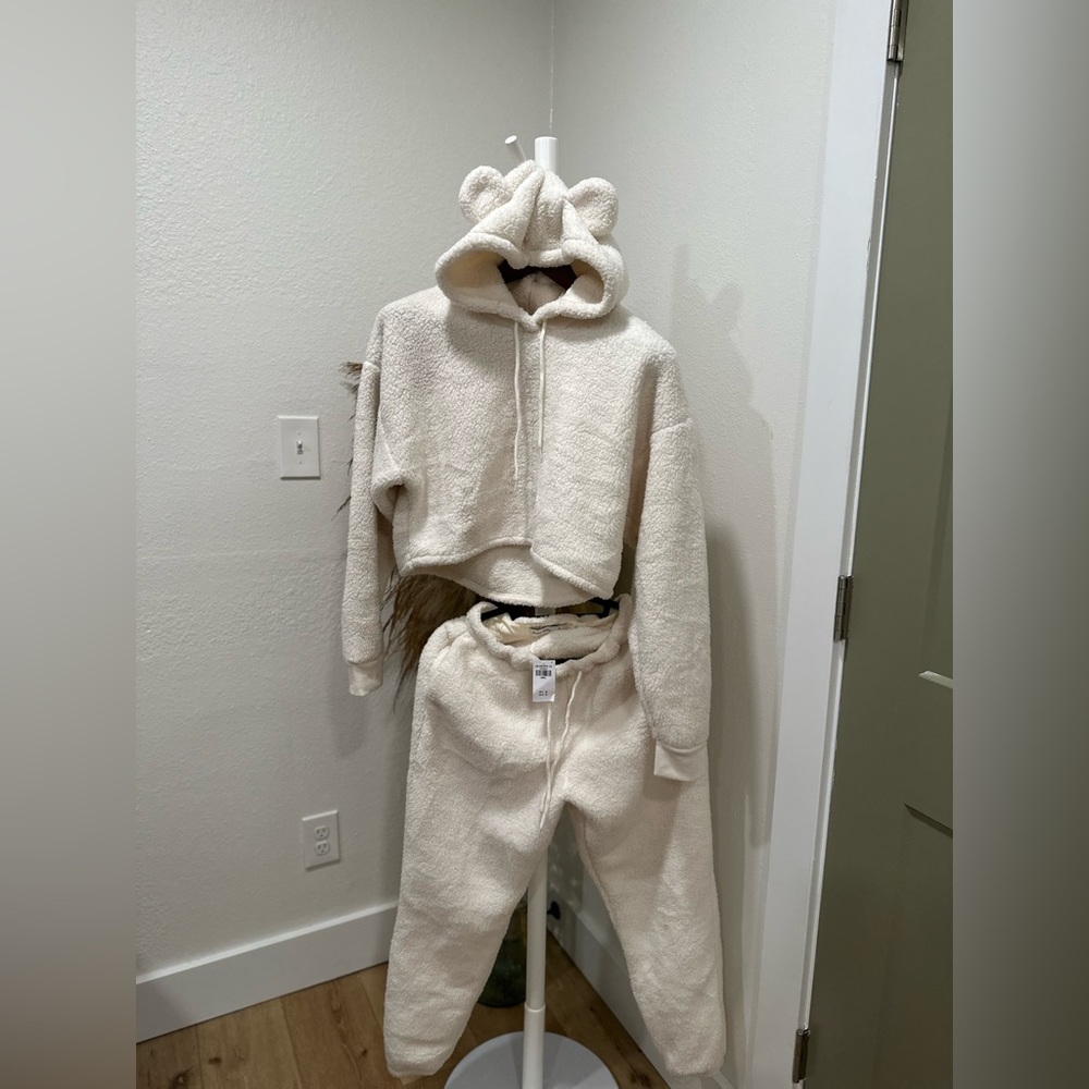 Hollister Sherpa Fleece set